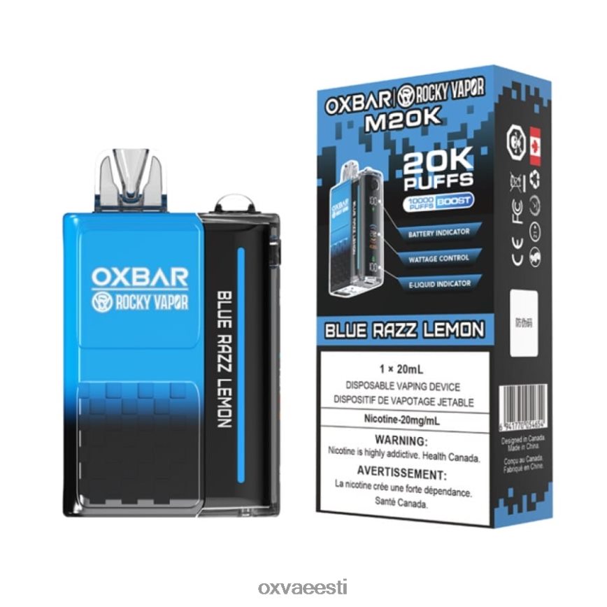 OXVA Tallinn - OXVA OXBAR M20K sinine razz sidrun L6N62N2