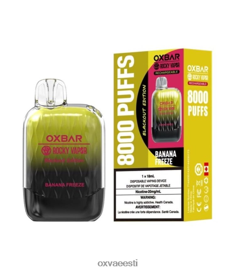 OXVA Best Vape - OXVA OXBAR G8000 banaani külmutamine L6N62N46