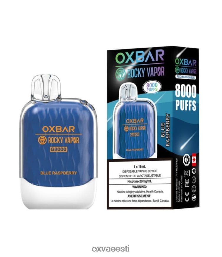OXVA Best Vape - OXVA OXBAR G8000 sinine vaarikas L6N62N36