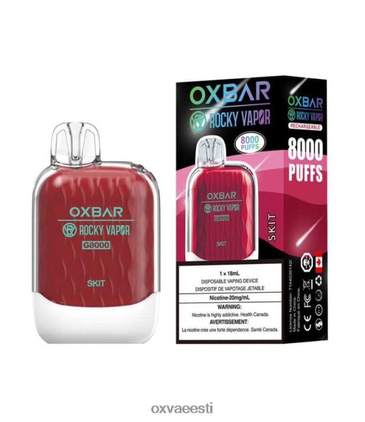OXVA Shop - OXVA OXBAR G8000 skits L6N62N38