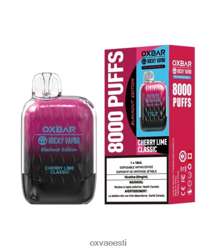 OXVA Vape Sale - OXVA OXBAR G8000 kirsilaimi klassika L6N62N44