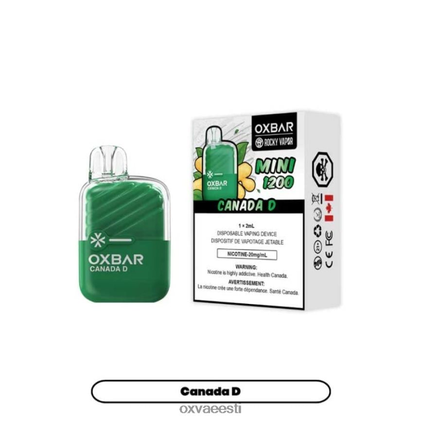 OXVA Disposable Price - OXVA OXBAR MINI 1200 Kanada d L6N62N9