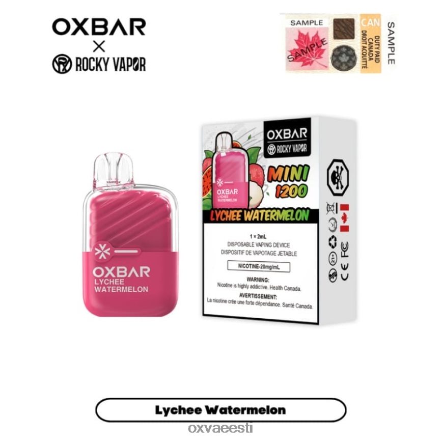 OXVA Eesti - OXVA OXBAR MINI 1200 litši arbuus L6N62N21