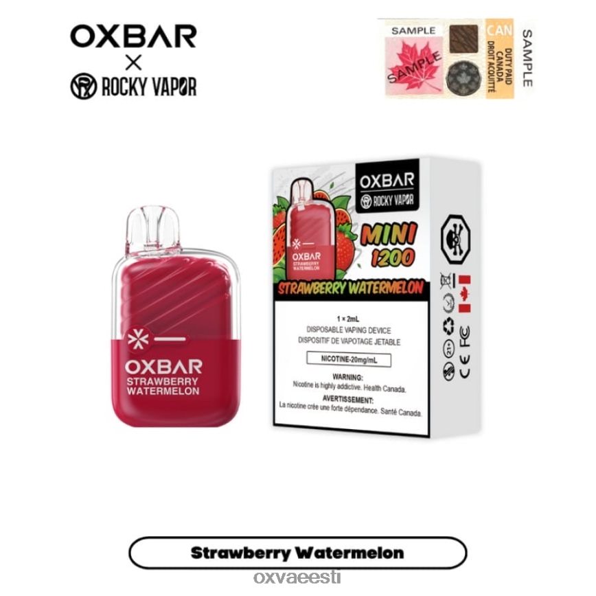 OXVA Shop - OXVA OXBAR MINI 1200 maasikas arbuus L6N62N18