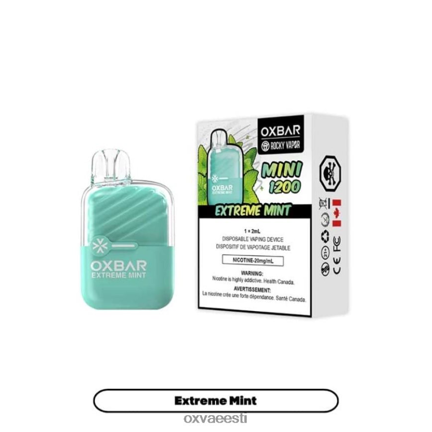 OXVA Shop - OXVA OXBAR MINI 1200 äärmuslik piparmünt L6N62N8