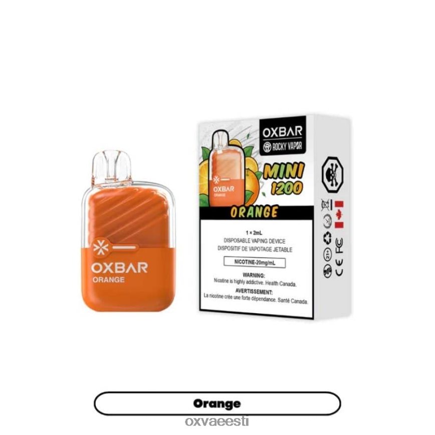 OXVA Vape Flavors - OXVA OXBAR MINI 1200 oranž L6N62N7