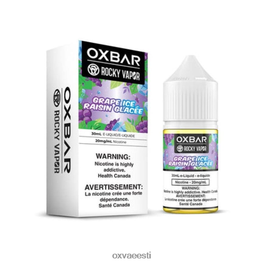 OXVA Best Vape - OXVA OXBAR viinamarjajää L6N62N56 30 ml soola nic