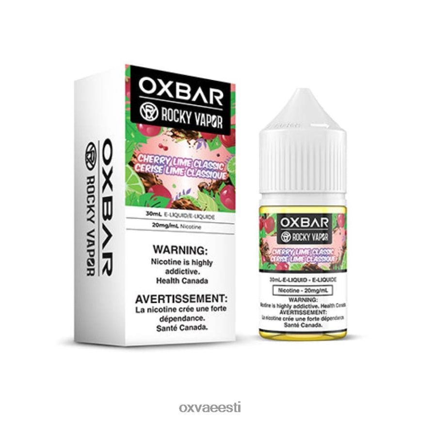 OXVA Disposable Price - OXVA OXBAR kirsilaimi klassika L6N62N49 30 ml soola nic