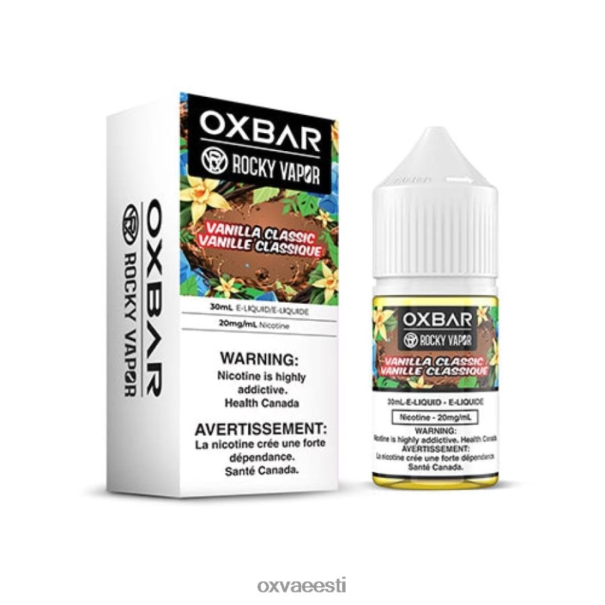 OXVA Review - OXVA OXBAR vanilje klassika L6N62N50 30 ml soola nic