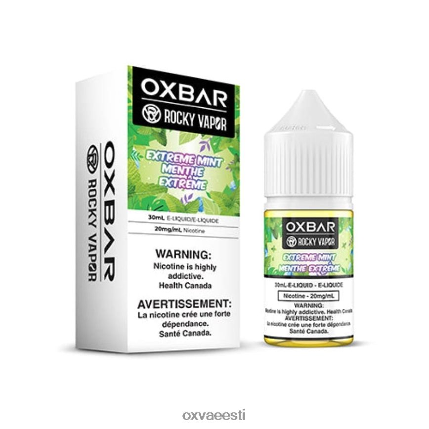OXVA Shop - OXVA OXBAR äärmuslik piparmünt L6N62N48 30 ml soola nic