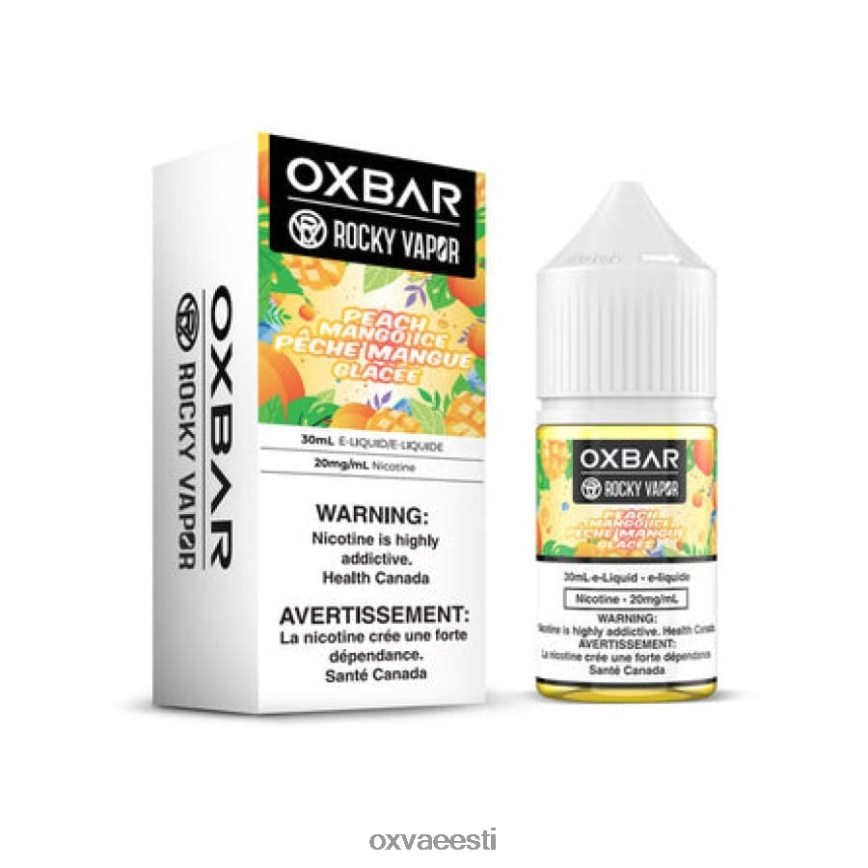 OXVA Shop - OXVA OXBAR virsiku mango jää L6N62N58 30 ml soola nic