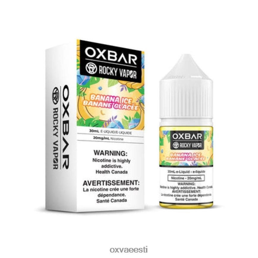 OXVA Vape Store - OXVA OXBAR banaani jää L6N62N55 30 ml soola nic